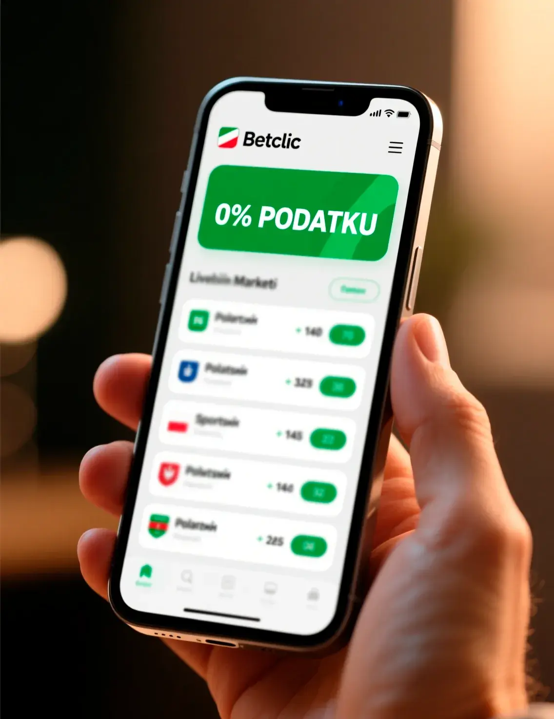 Betclic aplikacja mobilna na iOS i Android - graj bez podatku wszędzie