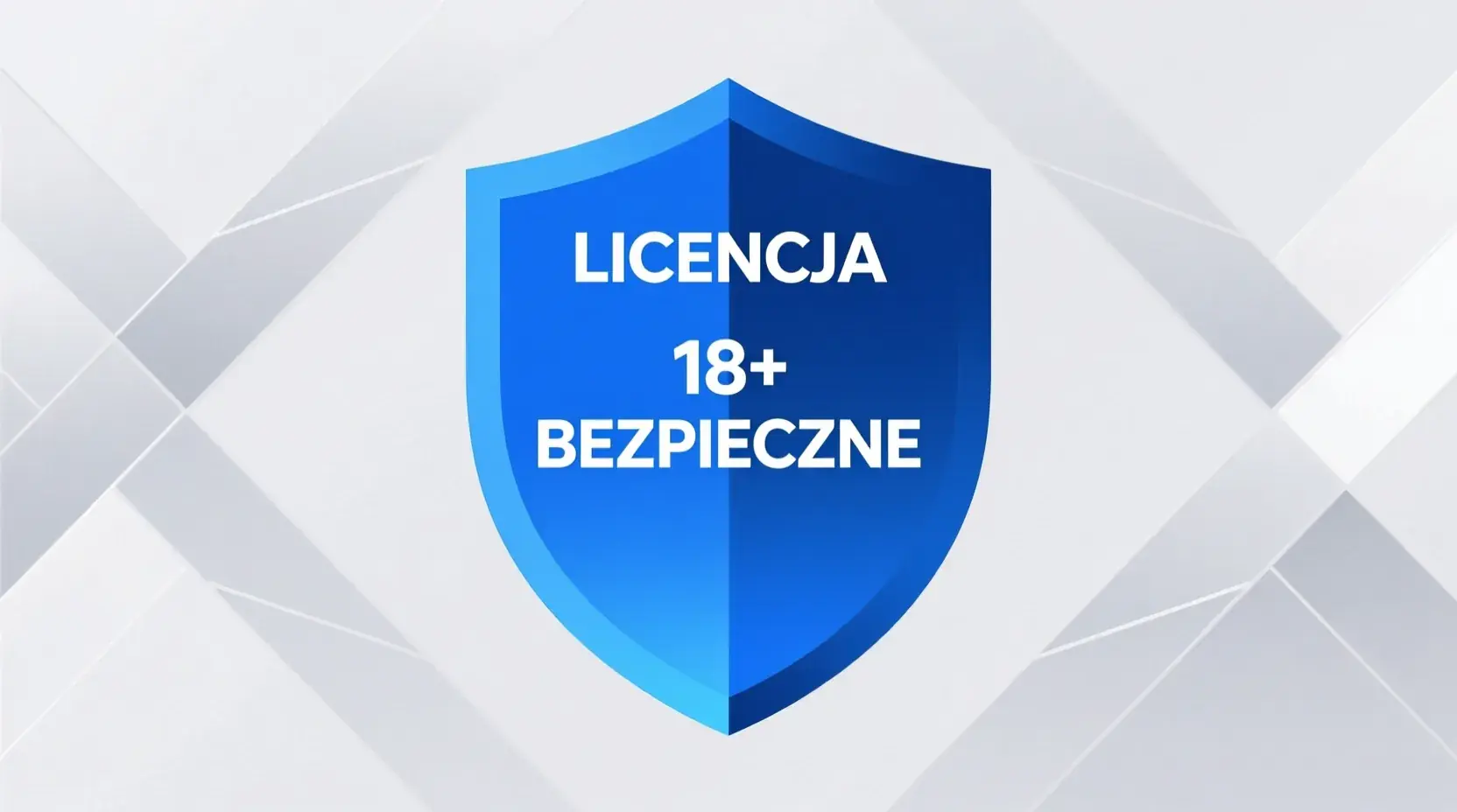 Bezpieczeństwo i legalność bukmacherów - tarcza z symbolem 18+ i oficjalne licencje polskich bukmacherów