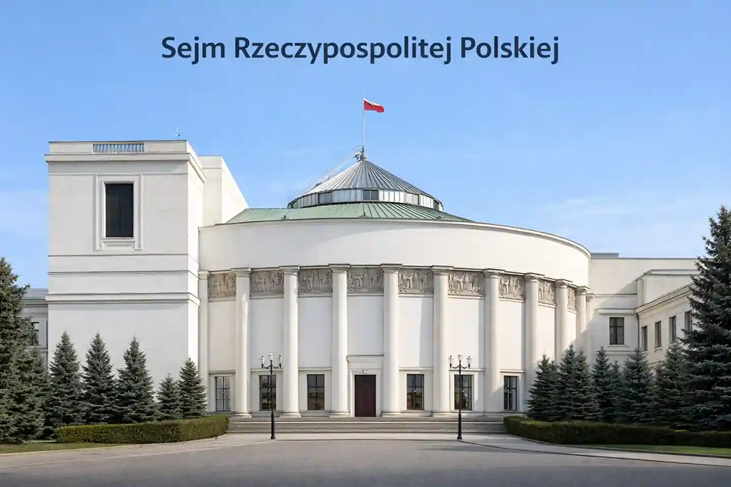 Budynek Sejmu RP symbolizujący regulacje prawne